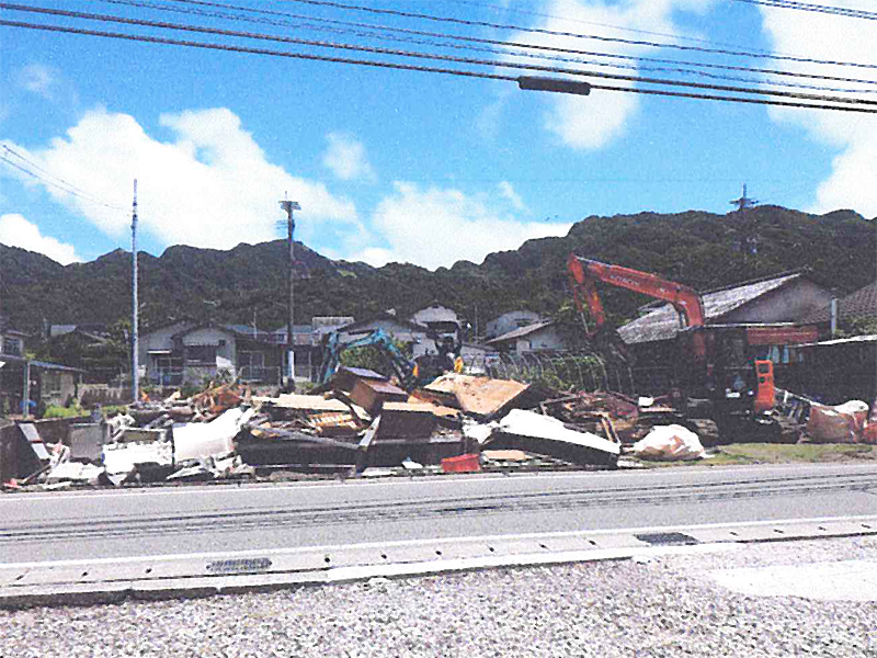 高森町K様宅解体工事