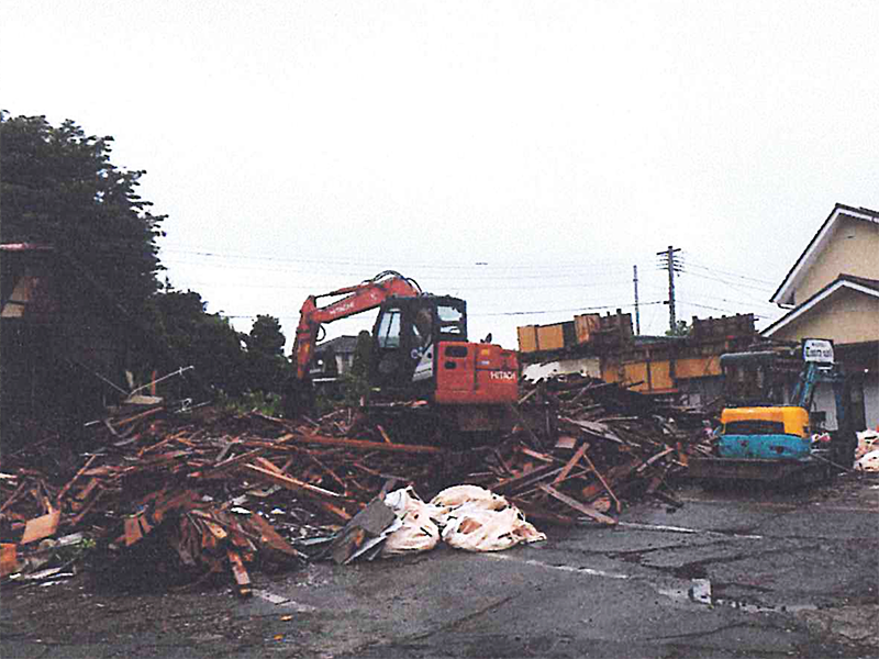 高森町T様宅店舗兼住宅解体工事