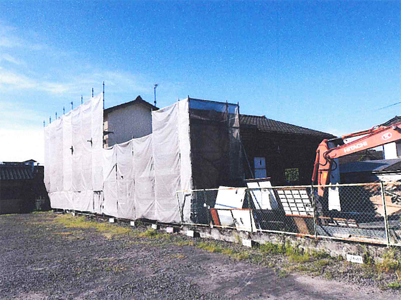 阿蘇市T様宅解体工事