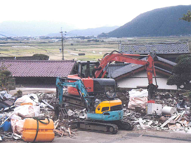 阿蘇市S様宅解体工事