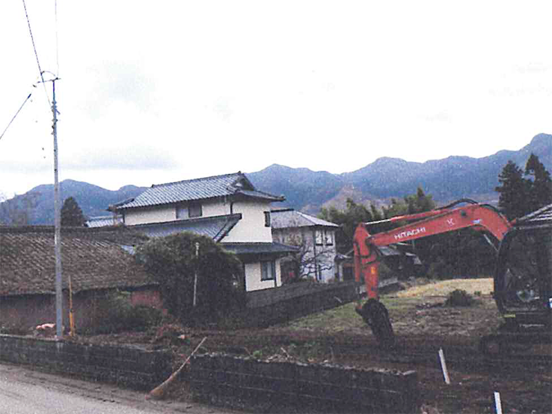 南阿蘇村E様宅解体工事