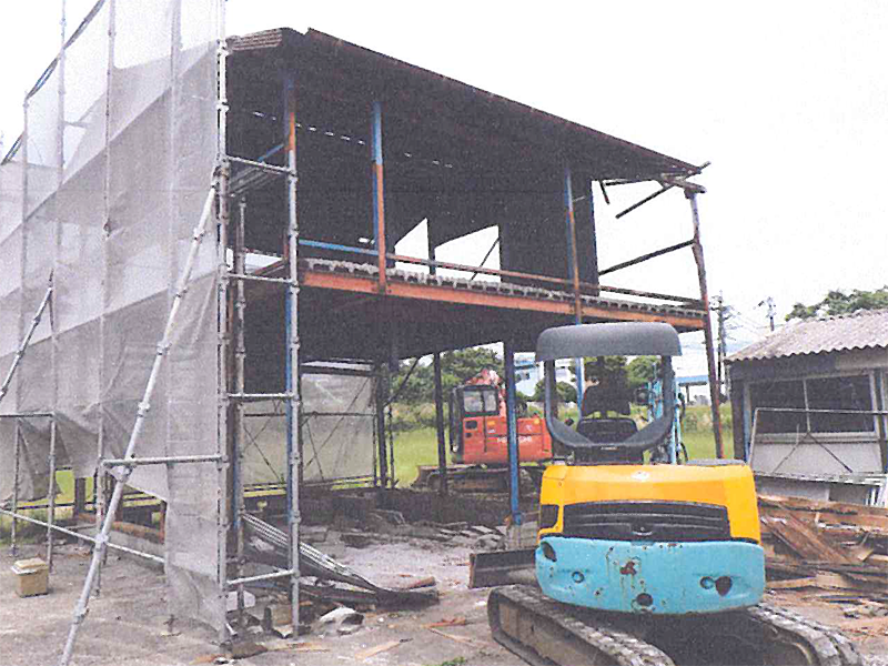 A工務店社宅宅解体工事